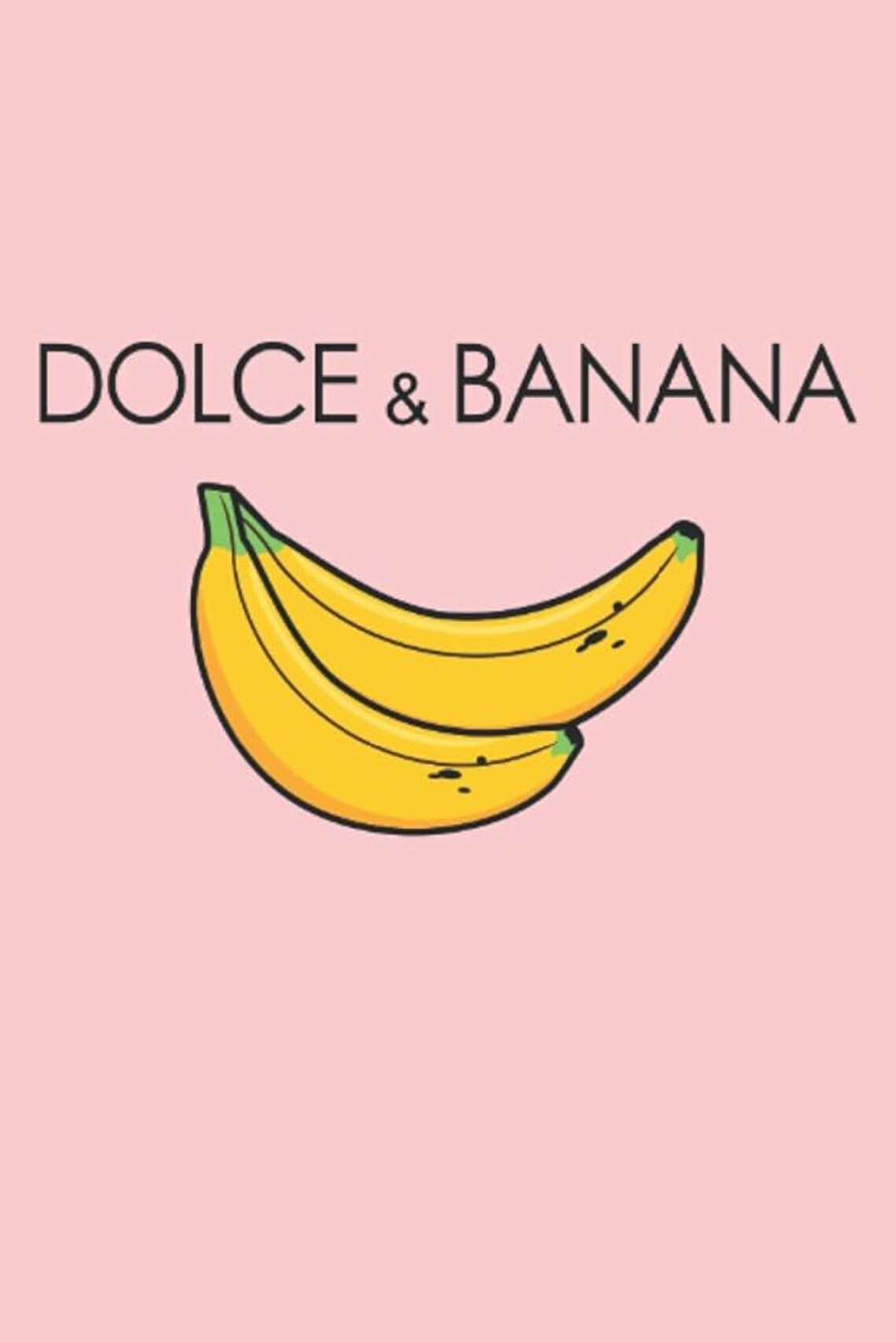 Dolce & Banana in green, dark blue, white, black & grey